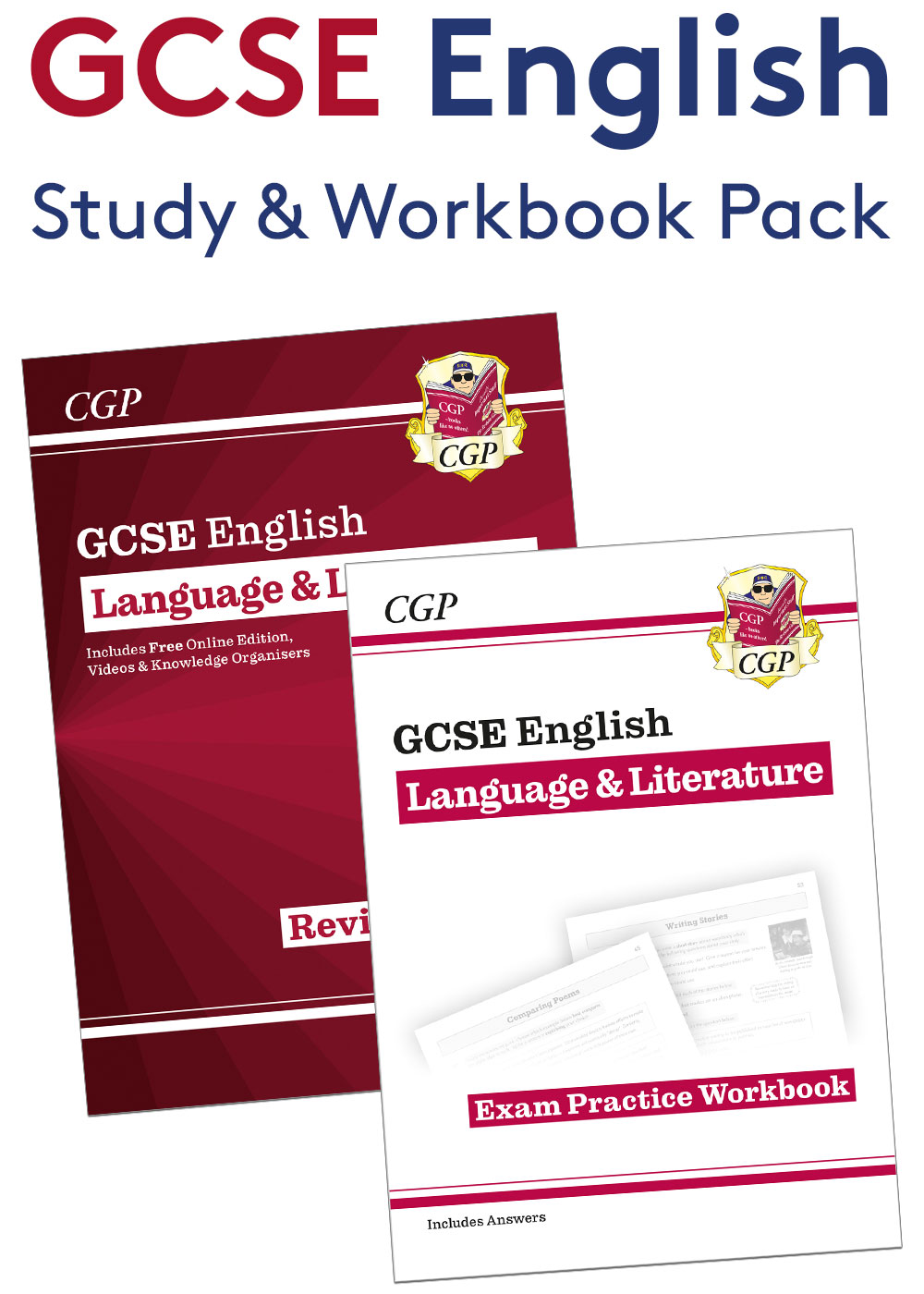 GCSE English Study & Workbook Pack (Ages 14-16)