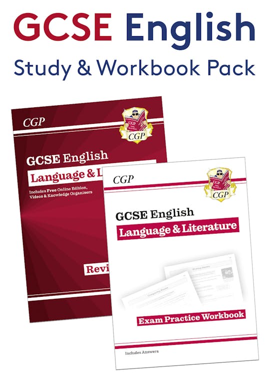GCSE English Study & Workbook Pack (Ages 14-16)