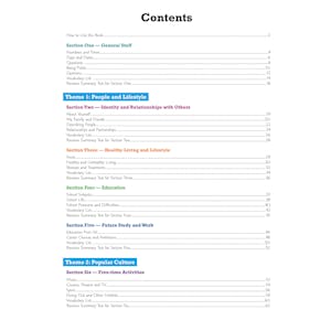 GCSE French AQA Revision Guide with CGP RevisionHub (for exams from 2026) Look Inside Image 1