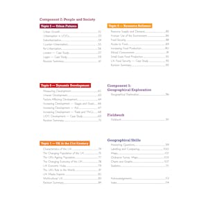 GCSE Geography OCR B Revision Guide includes Online Edition Look Inside Image 2