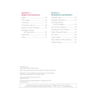 GCSE Maths Edexcel Knowledge Organiser - Foundation Look Inside Image 2