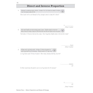 GCSE Maths Exam Practice Workbook: Higher - includes Video Solutions and Answers Look Inside Image 6