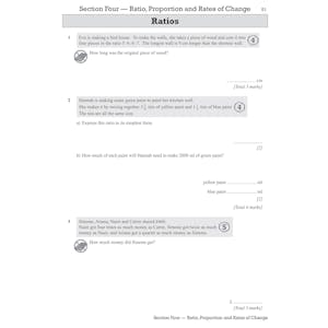 GCSE Maths Exam Practice Workbook: Higher - includes Video Solutions and Answers Look Inside Image 3