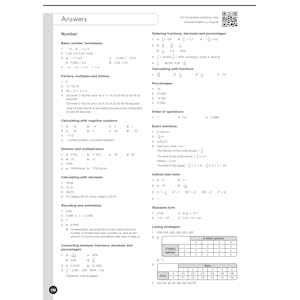 GCSE Maths Exam Workbook Foundation (Ages 14-16) Look Inside Image 1