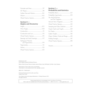 GCSE Maths OCR Knowledge Retriever - Foundation Look Inside Image 2