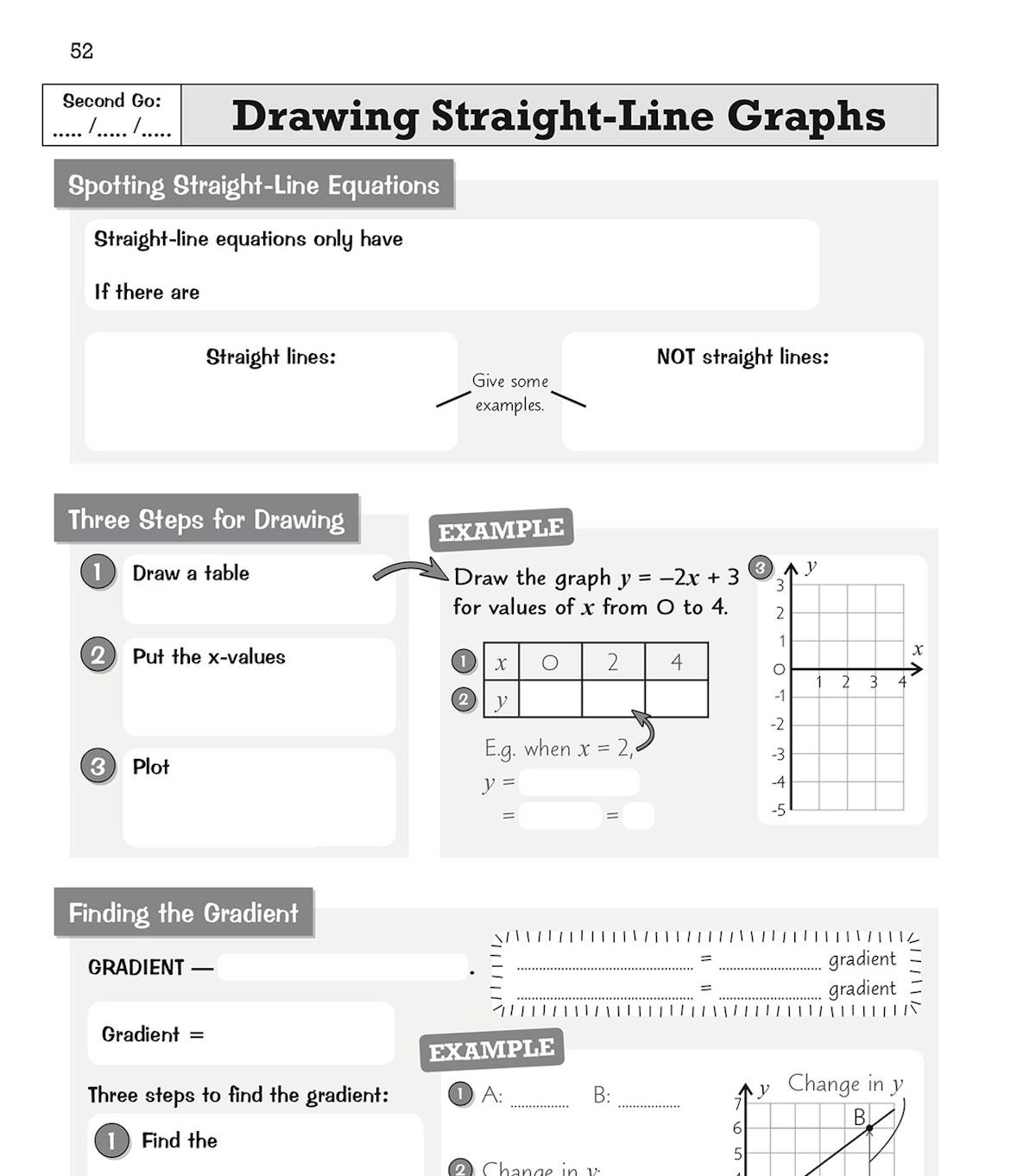GCSE Maths OCR Knowledge Retriever Foundation with fill-in-the-blank exercises