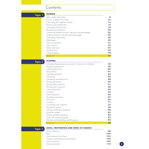 GCSE Maths Revision Guide Foundation (Ages 14-16) Look Inside Image 1
