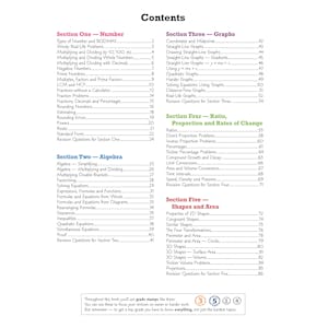 GCSE Maths Revision Guide: Foundation inc Online Edition, Videos & Quizzes Look Inside Image 2