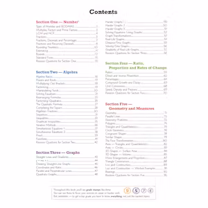 GCSE Maths Study & Workbook Pack - Higher Tier (Ages 14-16) Look Inside Image 1
