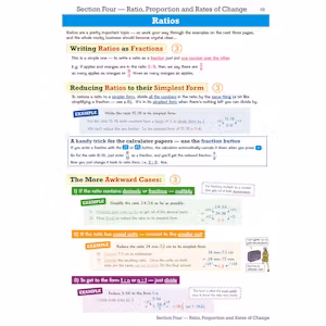 GCSE Maths Study & Workbook Pack - Higher Tier (Ages 14-16) Look Inside Image 3