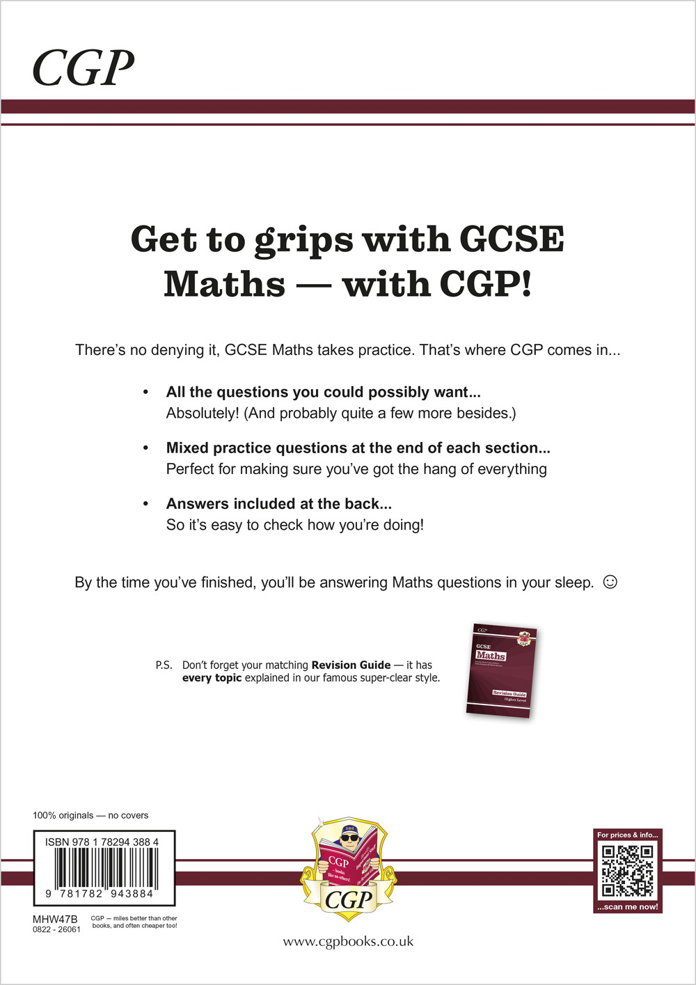 Buy GCSE Maths Study & Workbook Pack | Incl Revision Guide & Workbooks