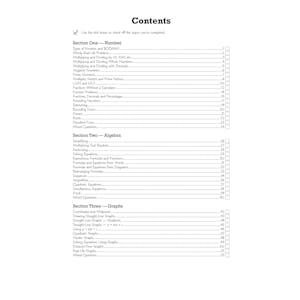 GCSE Maths Study & Workbook Pack - Foundation Tier (Ages 14-16) Look Inside Image 1
