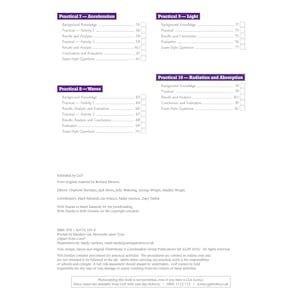 GCSE Physics AQA Required Practicals Course Booklet Look Inside Image 2