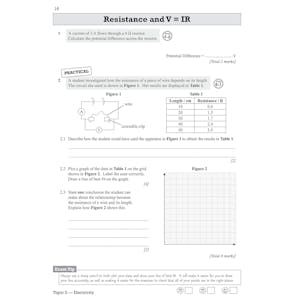 GCSE Physics Exam Workbook (Ages 14-16) Look Inside Image 4