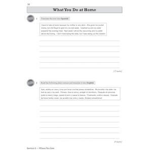 GCSE Spanish Exam Practice Workbook (Ages 14-16) Look Inside Image 6
