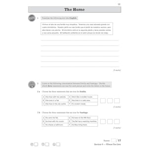 GCSE Spanish Exam Practice Workbook (Ages 14-16) Look Inside Image 5
