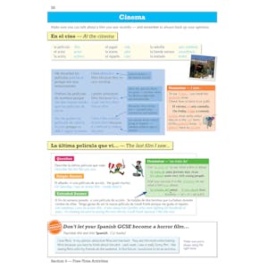 GCSE Spanish Revision Guide (Ages 14-16) Look Inside Image 5