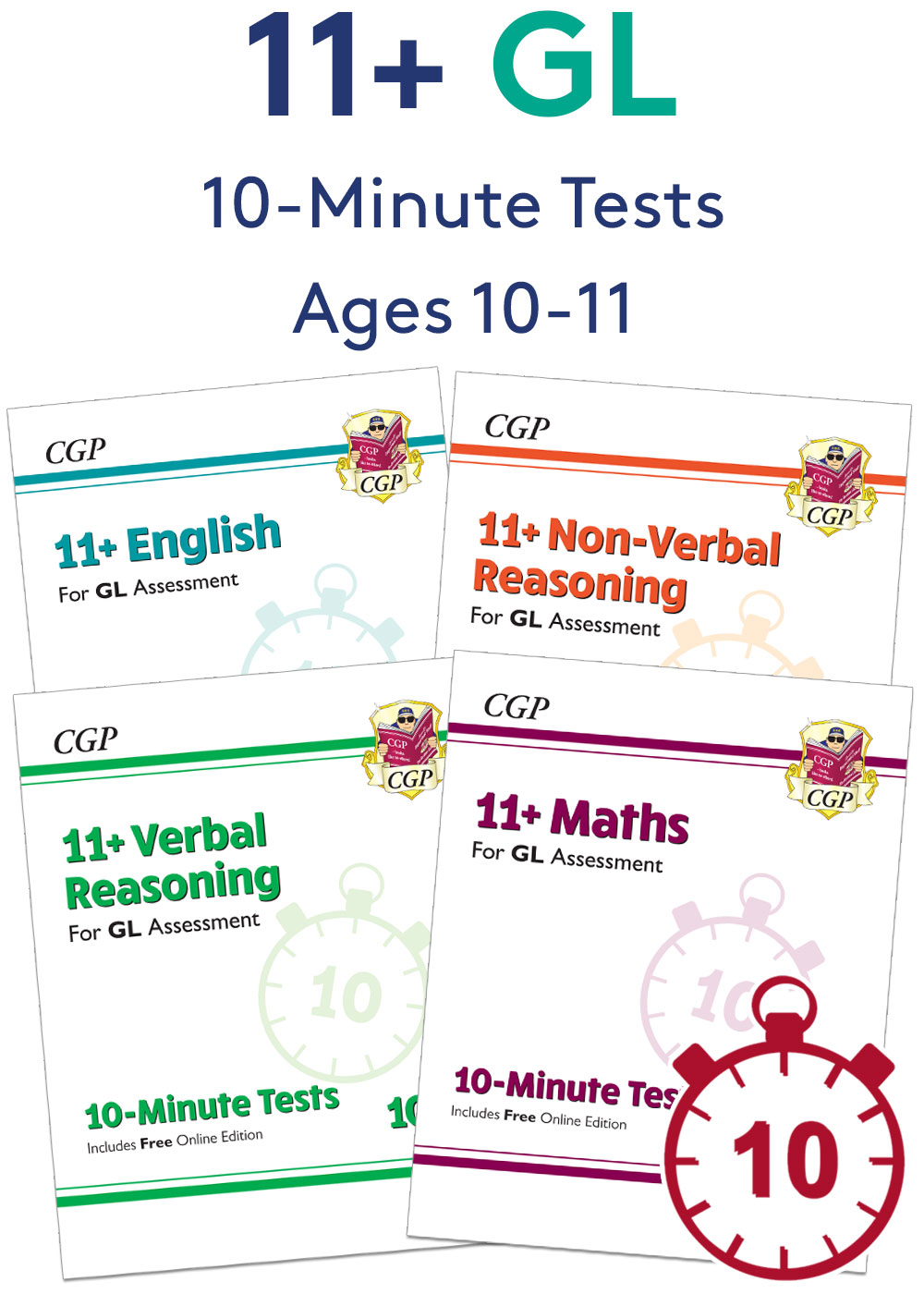 GL 11+ 10-Minute Tests Pack (Ages 10-11)