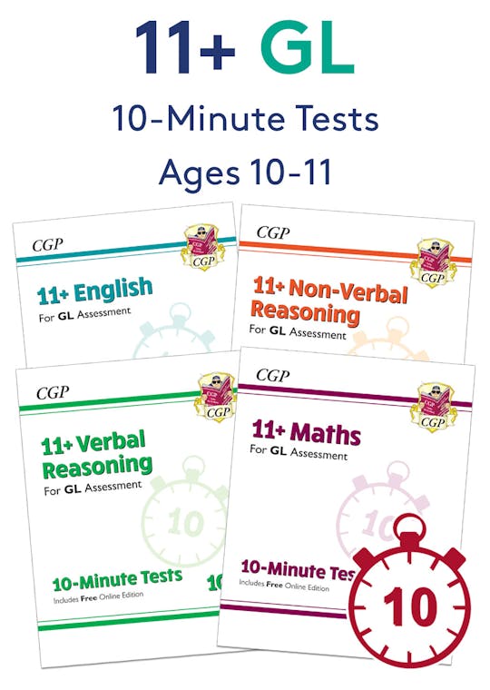 GL 11+ 10-Minute Tests Pack (Ages 10-11)
