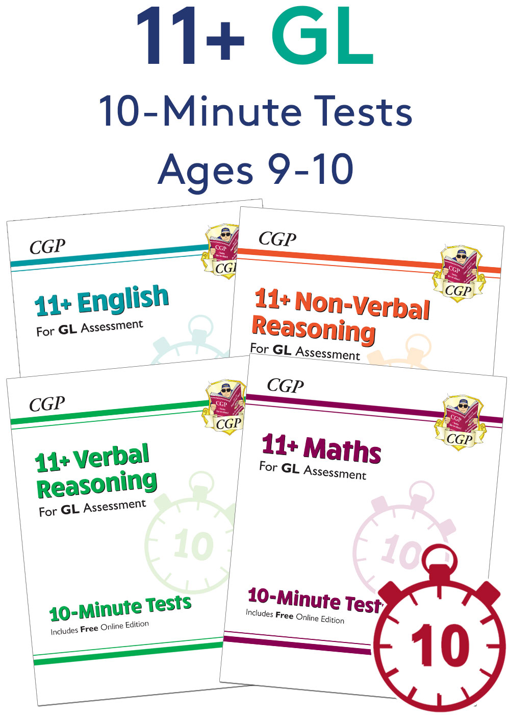 GL 11+ 10-Minute Tests Pack (Ages 9-10)