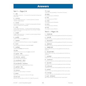 GL 11+ 10-Minute Tests Vocabulary for Verbal Reasoning & English (Ages 10-11) Look Inside Image 6