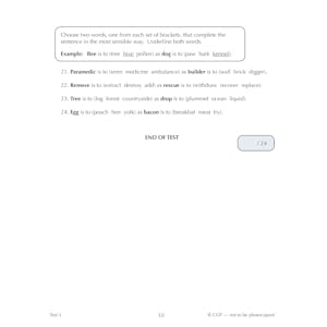 GL 11+ 10-Minute Tests Vocabulary for Verbal Reasoning & English (Ages 10-11) Look Inside Image 4