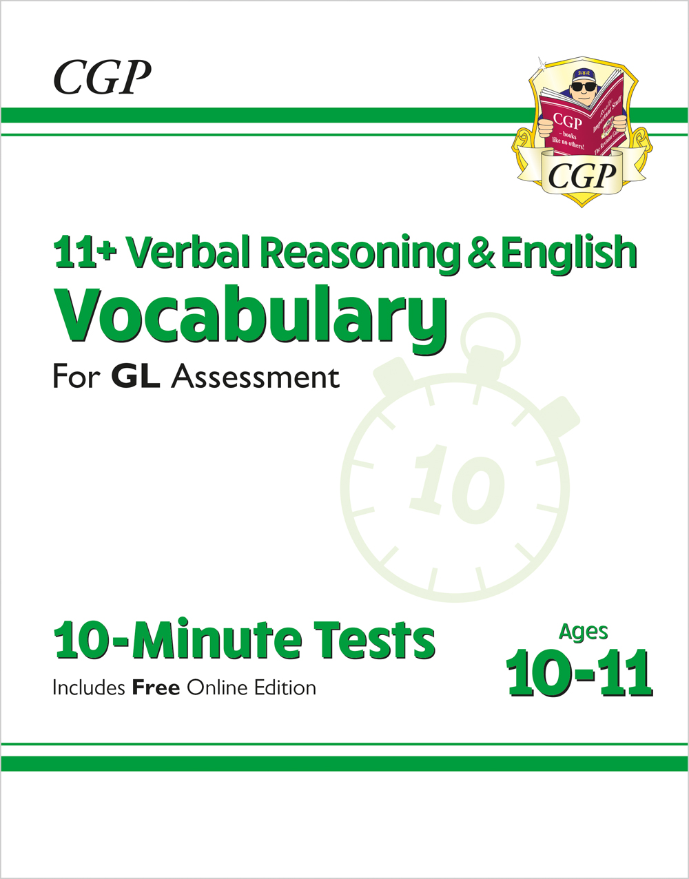 GL 11+ 10-Minute Tests Vocabulary for Verbal Reasoning & English (Ages 10-11)