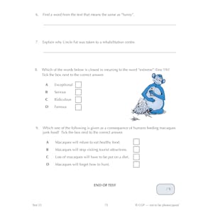 GL 11+ English 10-Minute Tests (Ages 8-9) Look Inside Image 5