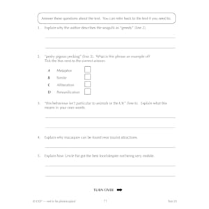 GL 11+ English 10-Minute Tests (Ages 8-9) Look Inside Image 4