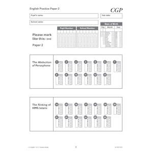 GL 11+ English Practice Papers (Ages 10-11) Look Inside Image 5