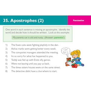 GL 11+ English Practice Question Cards (Ages 10-11) Look Inside Image 3