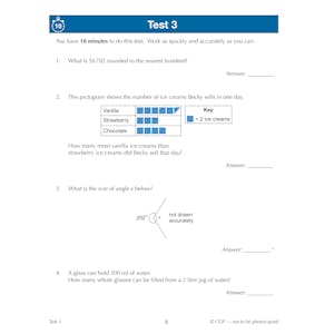 GL 11+ Maths 10-Minute Tests (Ages 9-10) Look Inside Image 2