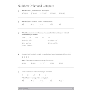 GL 11+ Maths Workbook (Ages 10-11) Look Inside Image 1