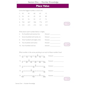 GL 11+ Maths Workbook (Ages 7-8) Look Inside Image 2