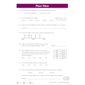 GL 11+ Maths Workbook (Ages 7-8) Look Inside Image 3