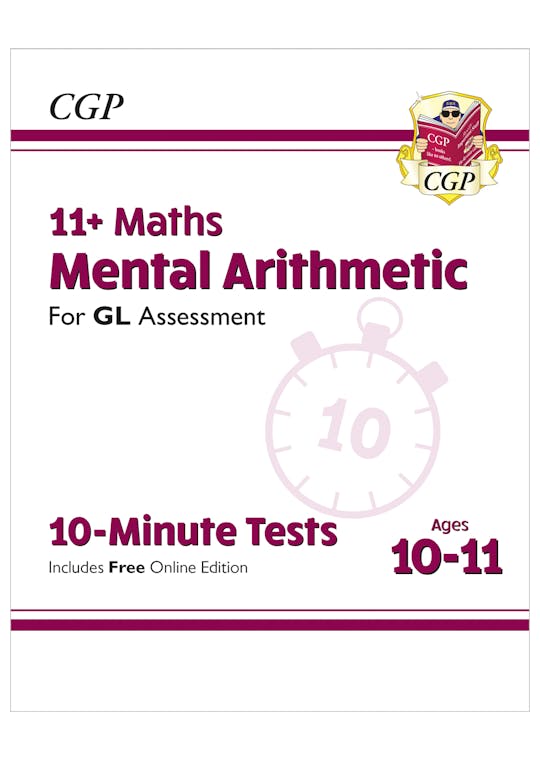 GL 11+ Mental Arithmetic 10-Minute Tests (Ages 10-11)