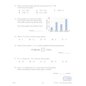 GL 11+ Mental Arithmetic 10-Minute Tests (Ages 9-10) Look Inside Image 4