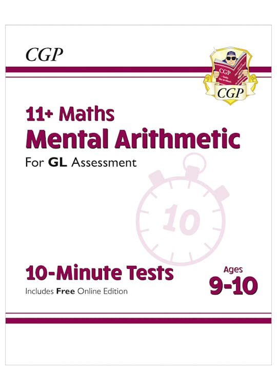 GL 11+ Mental Arithmetic 10-Minute Tests (Ages 9-10)