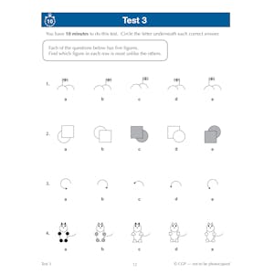 GL 11+ Non-Verbal Reasoning 10-Minute Tests (Ages 8-9) Look Inside Image 2