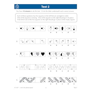 GL 11+ Non-Verbal Reasoning 10-Minute Tests (Ages 9-10) Look Inside Image 2