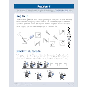 GL 11+ Non-Verbal Reasoning 10-Minute Tests (Ages 9-10) Look Inside Image 5