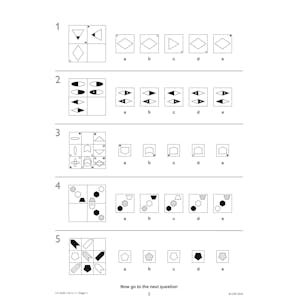 GL 11+ Non-Verbal Reasoning Practice Papers (Ages 10-11) Look Inside Image 3