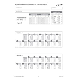 GL 11+ Non-Verbal Reasoning Practice Papers (Ages 9-10) Look Inside Image 5