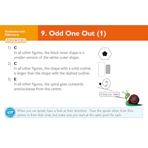 GL 11+ Non-Verbal Reasoning Practice Question Cards (Ages 10-11) Look Inside Image 3