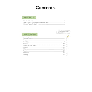 GL 11+ Non-Verbal Reasoning Study Book (Ages 7-11) Look Inside Image 1