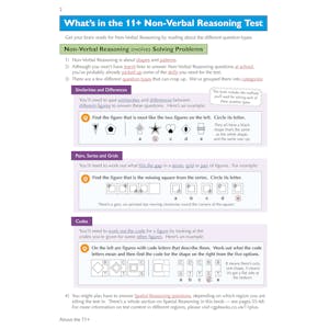 GL 11+ Non-Verbal Reasoning Study Book (Ages 7-11) Look Inside Image 4