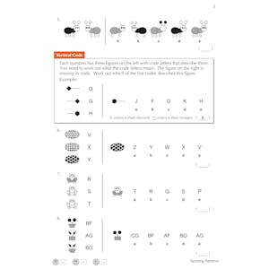 GL 11+ Non-Verbal Reasoning Workbook (Ages 7-8) Look Inside Image 3