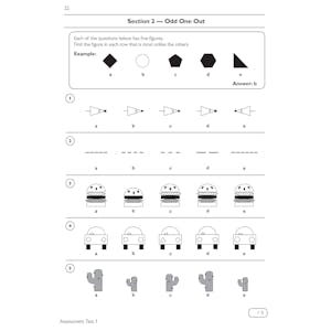 GL 11+ Non-Verbal Reasoning Workbook (Ages 7-8) Look Inside Image 5