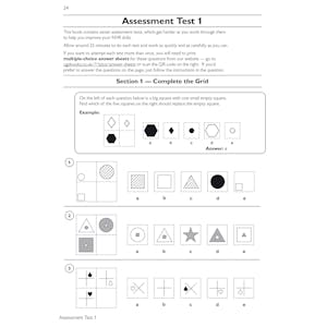GL 11+ Non-Verbal Reasoning Workbook (Ages 9-10) Look Inside Image 4