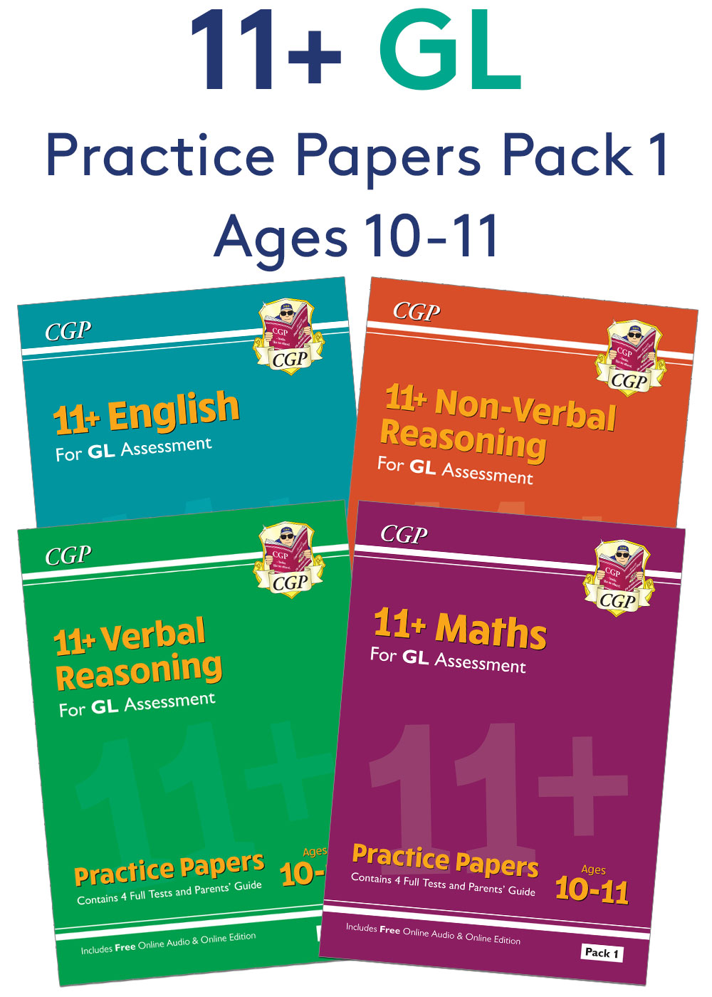 GL 11+ Practice Papers Pack 1 (Ages 10-11)